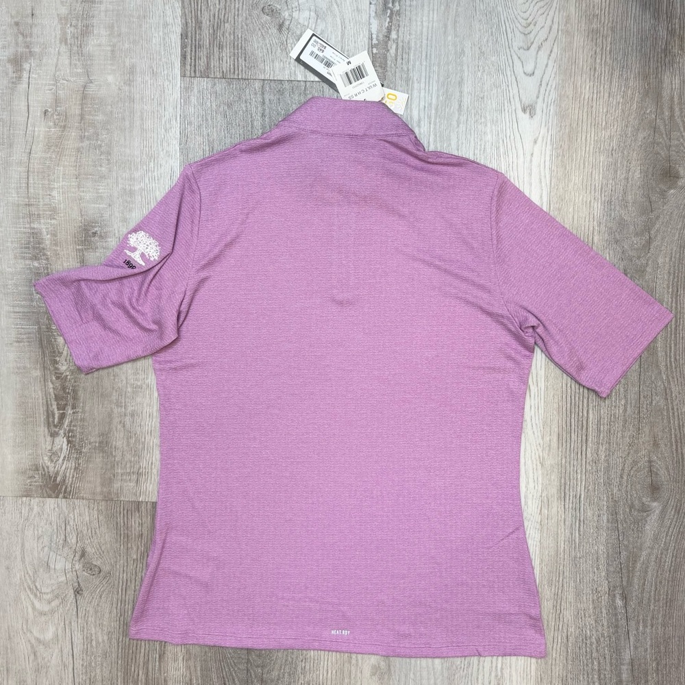 Adidas Women's Ultimate365 Heat.Rdy Golf Polo Shirt quarter-zip size M NWT - Picture 7 of 15